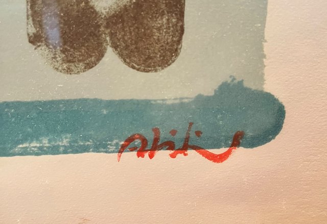 Abidin DİNO — Baskı / edisyon, 65 × 50 cm,