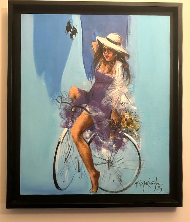 Akdoğan TOPAÇLIOĞLU — Tuval üzeri yağlı boya, 60 × 50 cm, 2025