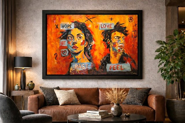 Ali MİRİ — Tuval üzeri yağlı boya, 130 × 200 cm, 