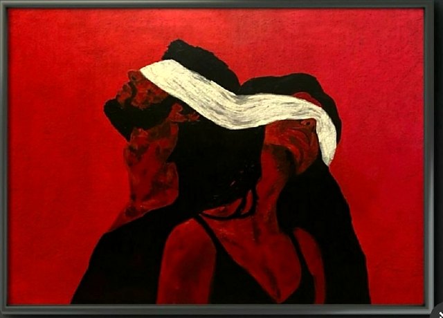 Ali MİRİ — Tuval üzeri yağlı boya, 100 × 150 cm, 
