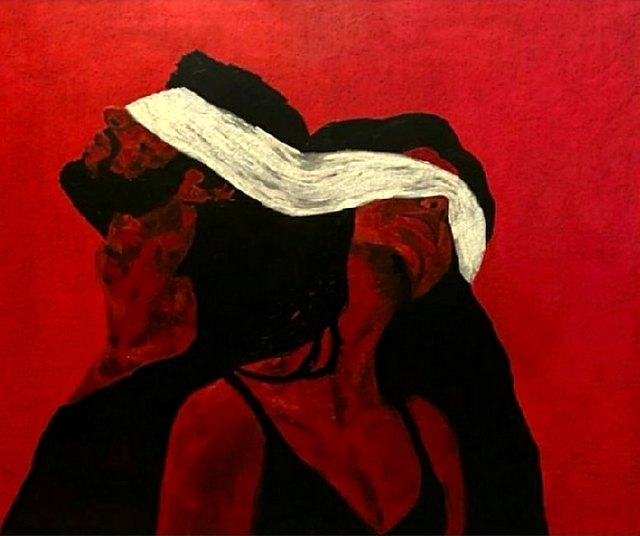Ali MİRİ — Tuval üzeri yağlı boya, 100 × 150 cm