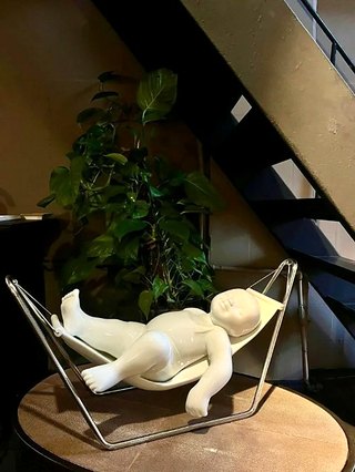 Ayla TURAN — Polyester üzeri akrilik, 40 × 70 × 35 cm