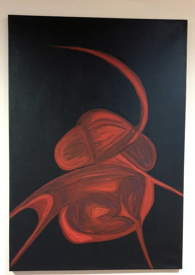 Çağdaş USLU — Tuval üzeri yağlı boya, 100 × 70 cm, 