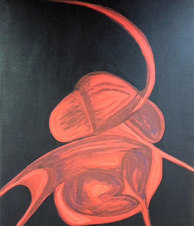 Çağdaş USLU — Tuval üzeri yağlı boya, 100 × 70 cm