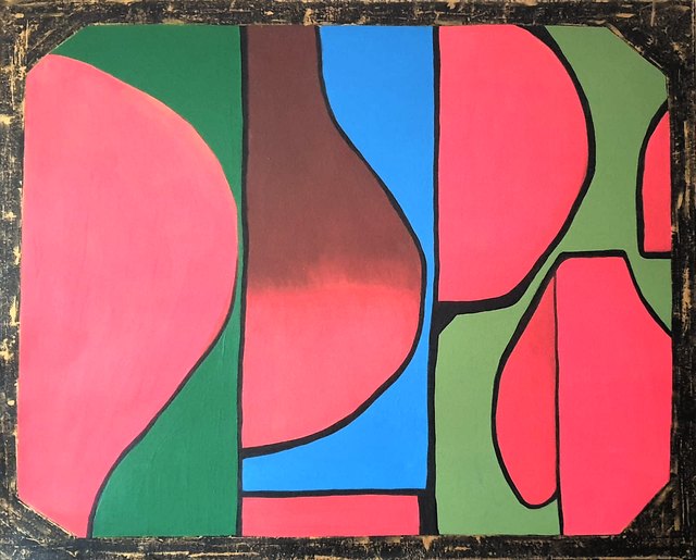Çağdaş USLU — Tuval üzeri yağlı boya, 80 × 100 cm, 