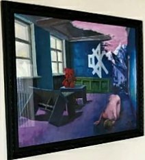 Cankat KALYONCU — Kâğıt üzerine karışık teknik, 56 × 76 cm, 