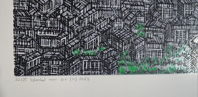 Devrim ERBİL — Baskı / edisyon, 70 × 100 cm, 2021