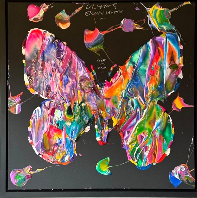 Ergin İNAN — Tuval üzeri yağlı boya, 100 × 100 cm, 
