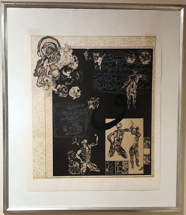 Erol AKYAVAŞ — Baskı / edisyon, 65 × 55 cm,