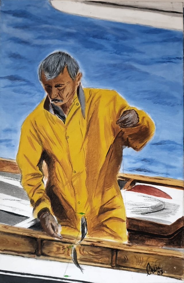 Ersin KERMEN — Tuval üzeri yağlı boya, 60 × 40 cm