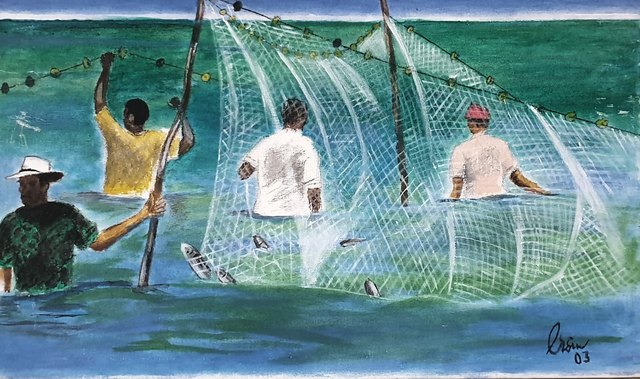 Ersin KERMEN — Tuval üzeri yağlı boya, 40 × 50 cm