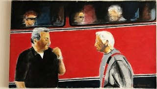 Ersin KERMEN — Tuval üzeri yağlı boya, 30 × 50 cm, 