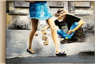 Ersin KERMEN — Tuval üzeri yağlı boya, 50 × 69 cm, 
