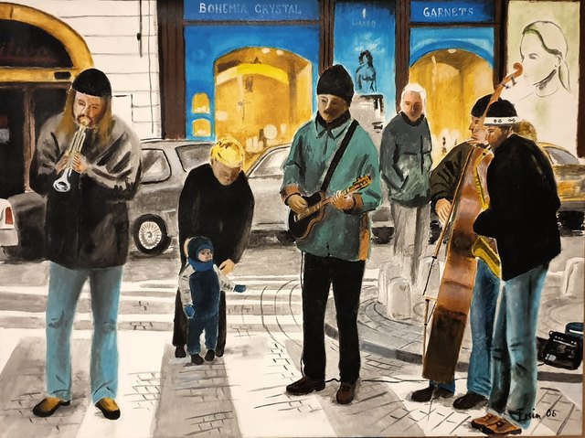 Ersin KERMEN — Tuval üzeri yağlı boya, 65 × 85 cm