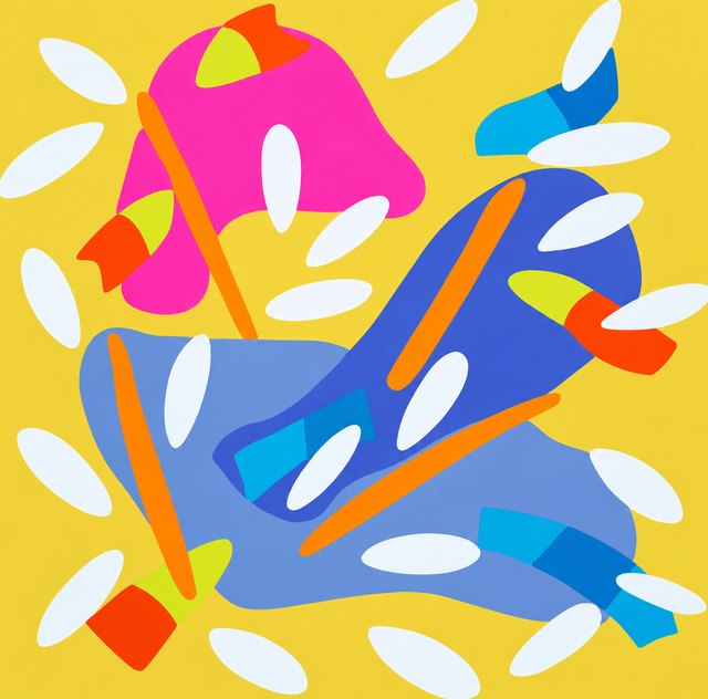 Esra BİLO — Tuval üzeri yağlı boya, 90 × 90 cm,