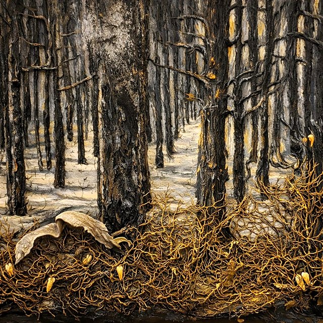 Fatamek MUHAMMEDİAN — Tuval üzeri yağlı boya, 70 × 75 cm, 