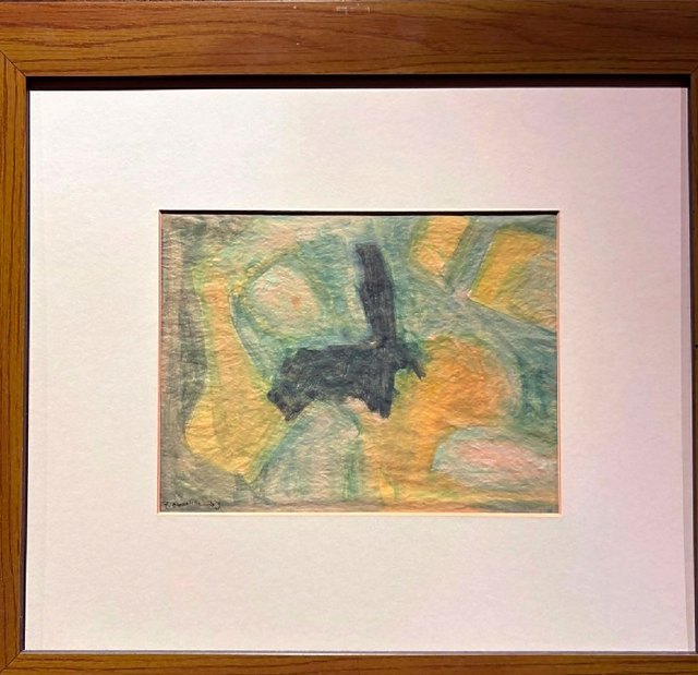 Fikret MUALLA — Kâğıt üzeri guaj, 17 × 23 cm