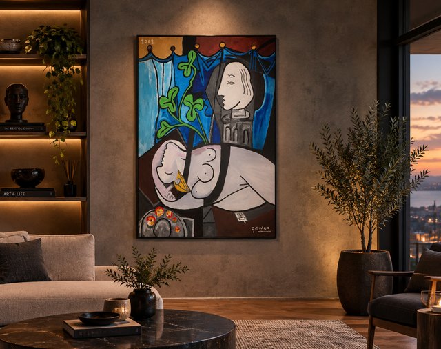 Genco GÜLAN — Tuval üzeri yağlı boya, 190 × 140 cm, 2019
