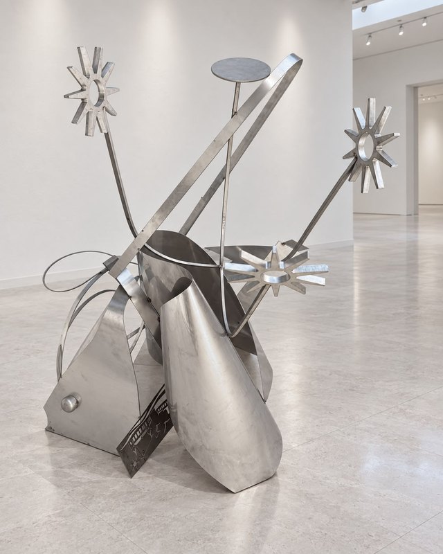 Genco GÜLAN — Metal teknik, 110 × 80 × 60 cm,