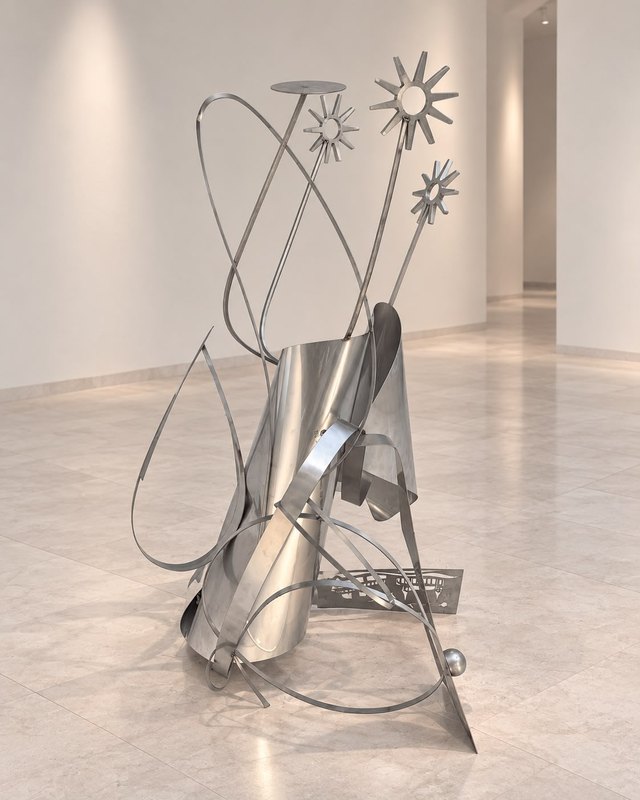 Genco GÜLAN — Metal teknik, 110 × 80 × 60 cm,