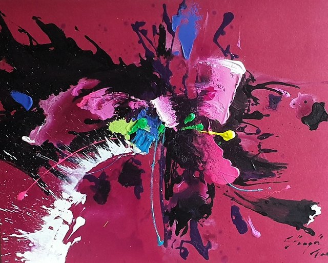Güngör TANER — Tuval üzeri akrilik, 60 × 80 cm