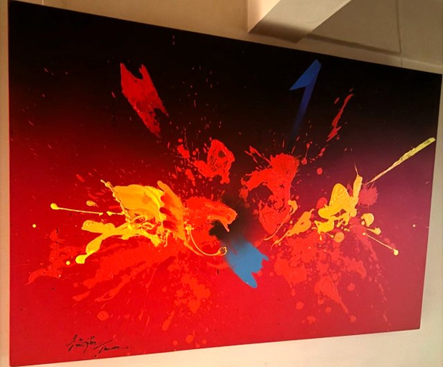 Güngör TANER — Tuval üzeri akrilik, 100 × 150 cm, 2023