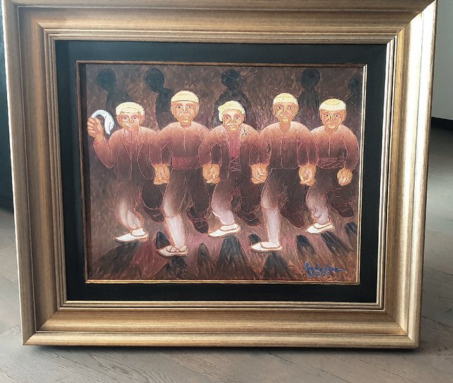 İbrahim BALABAN — Tuval üzeri yağlı boya, 50 × 60 cm