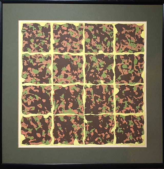 İsmi OKUNAMADI — Baskı / edisyon, 70 × 70 cm,