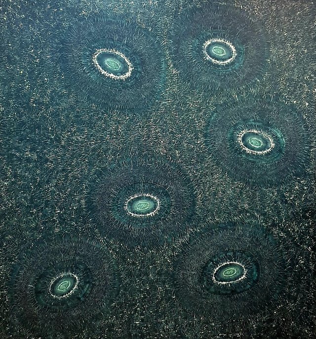 Jülide KÜÇÜK — Tuval üzeri yağlı boya, 180 × 170 cm, 