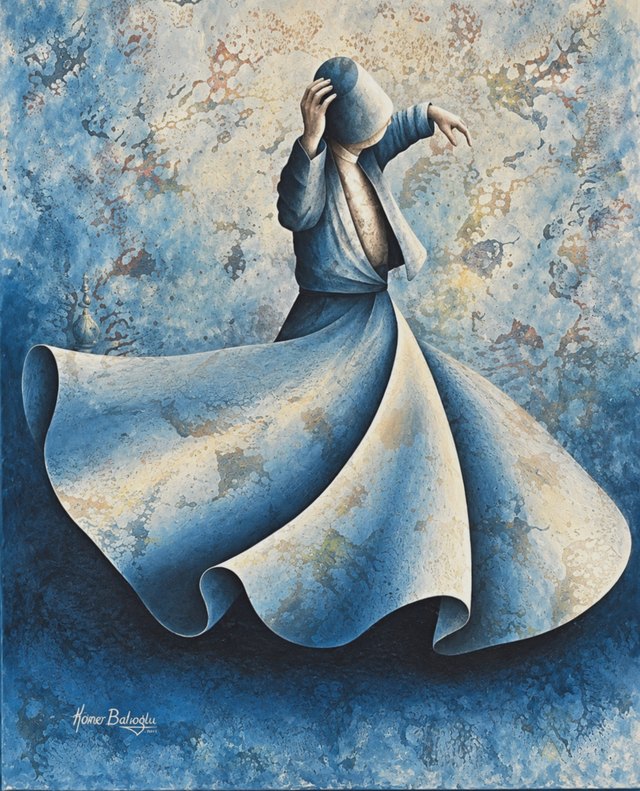 Kamer BATIOĞLU — Tuval üzeri yağlı boya, 100 × 80 cm,