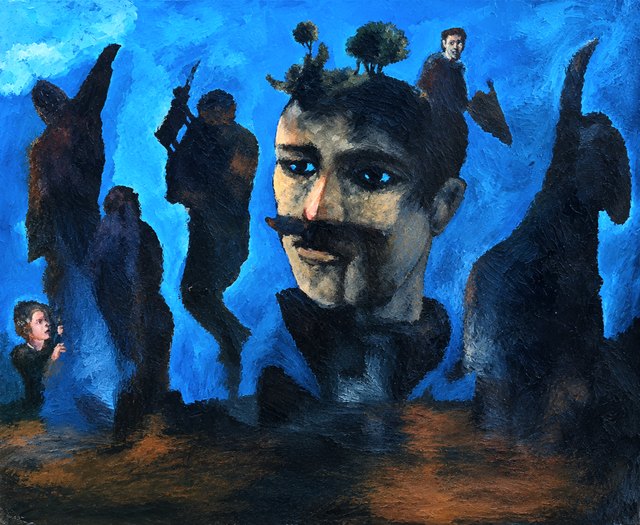 KOMET eseri, duvarda ölçek