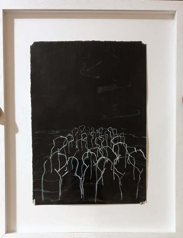 Mert DİNER — Karton üzeri yağlı boya, 35 × 25 cm, 