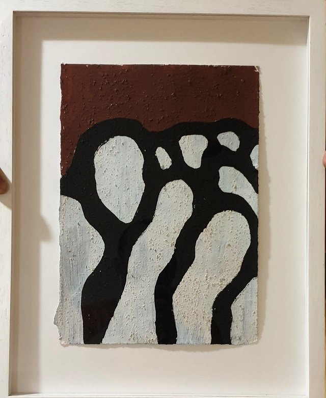 Mert DİNER — Karton üzeri yağlı boya, 35 × 25 cm, 