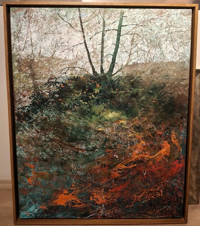 Musa GÜNEY — Tuval üzeri yağlı boya, 100 × 75 cm, 