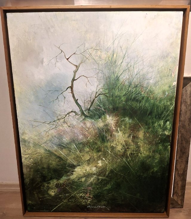 Musa GÜNEY — Tuval üzeri yağlı boya, 100 × 75 cm, 