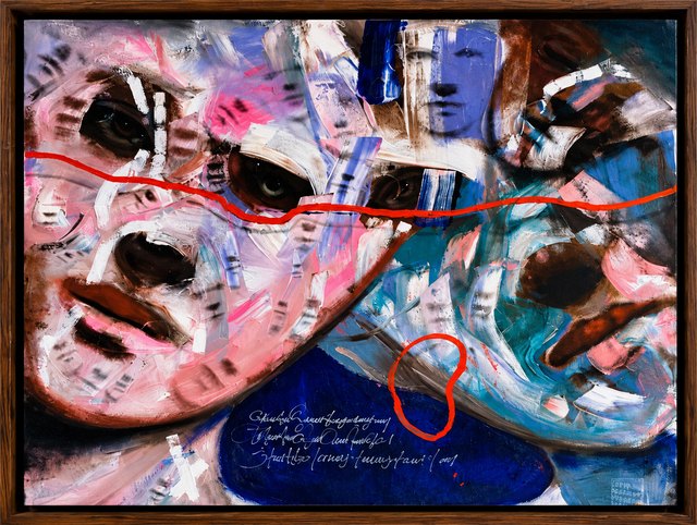 Müslüm TEKE, Tuval üzeri yağlı boya, 60 × 70 cm