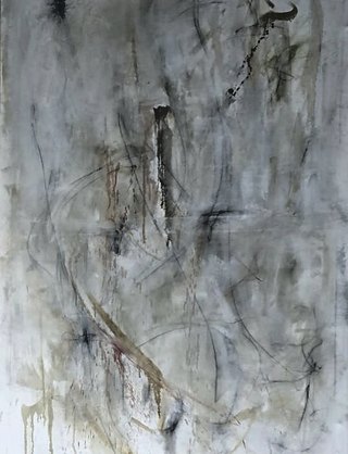 Nazlı GÜRLEK — Tuval üzeri yağlı boya, 150 × 100 cm