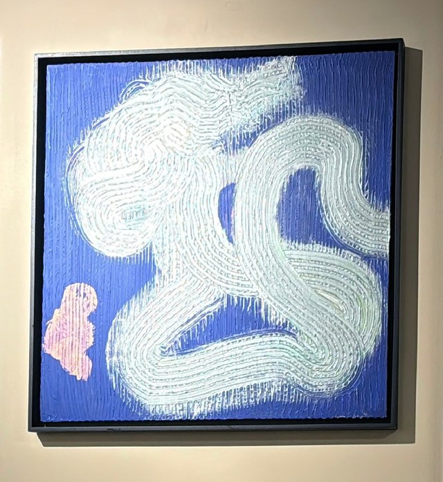 Ömer ULUÇ — Tuval üzeri yağlı boya, 80 × 80 cm, 2007