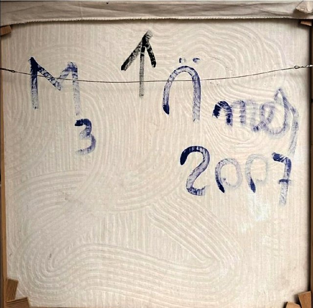 Ömer ULUÇ — Tuval üzeri yağlı boya, 80 × 80 cm, 2007