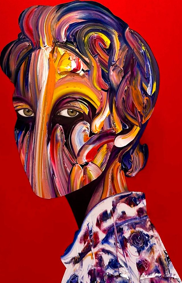 Şahin DEMİR — Tuval üzeri yağlı boya, 120 × 100 cm