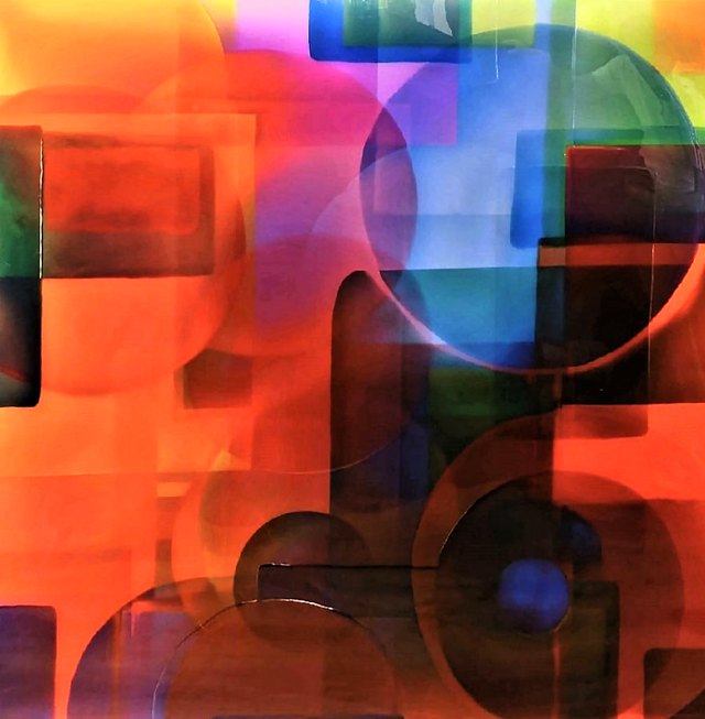 Şebnem KOÇ — Diğer, 120 × 120 cm