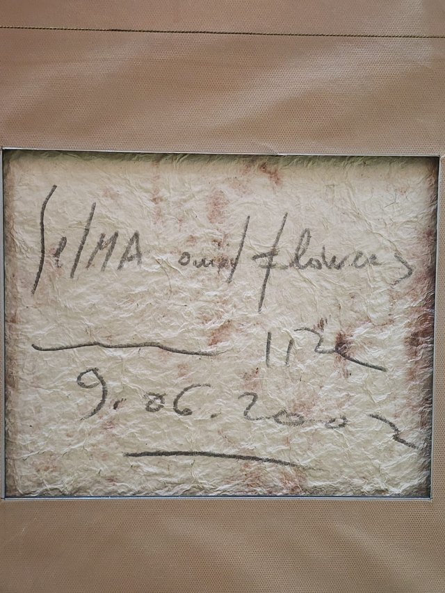 Selma GÜRBÜZ — Keçe üzeri karışık teknik, 35 × 30 cm, 2002