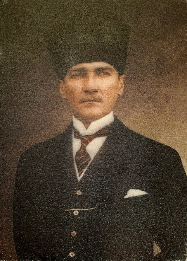 Serdar OKAN — Tuval üzeri karışık teknik, 100 × 70 cm, 