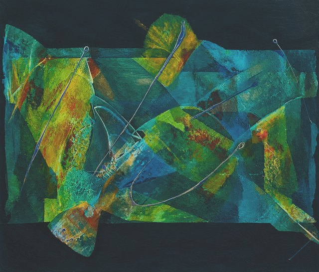 Setenay ÖZBEK — Tuval üzeri yağlı boya, 80 × 100 cm,