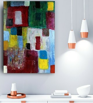 Sevgi ATAY — Tuval üzeri yağlı boya, 70 × 50 cm, 