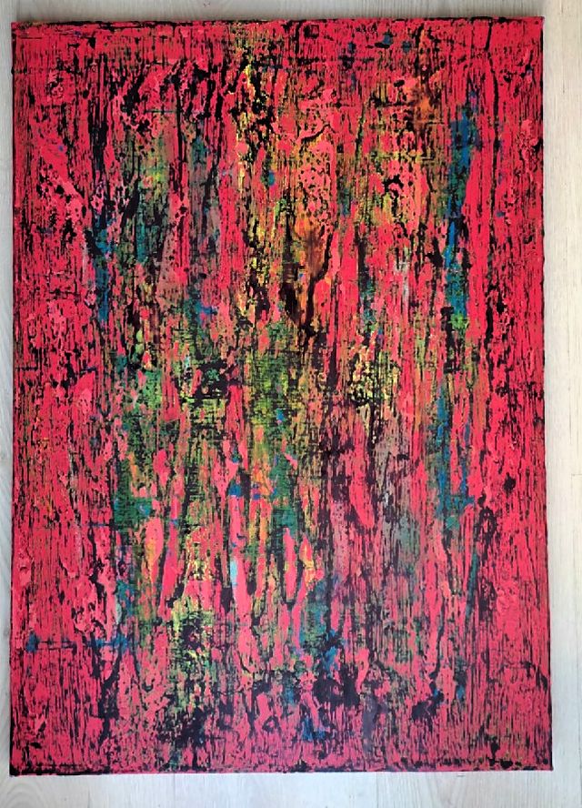Sevgi ATAY — Tuval üzeri yağlı boya, 70 × 50 cm, 