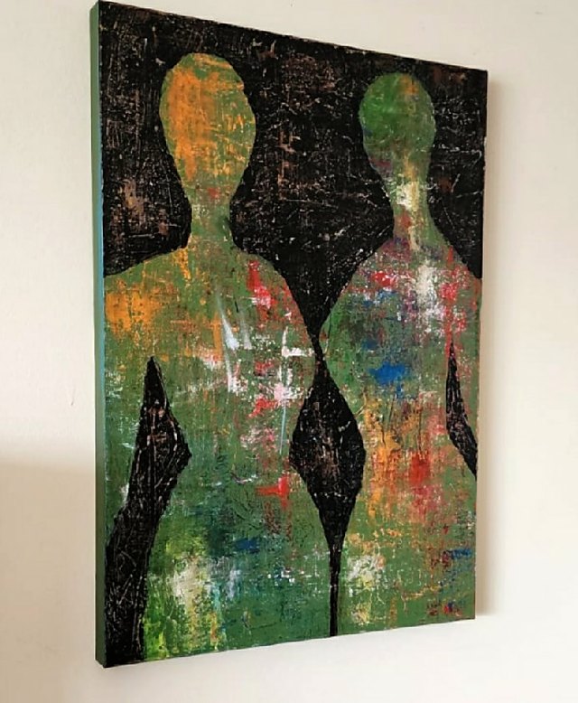 Sevgi ATAY — Tuval üzeri yağlı boya, 70 × 50 cm, 