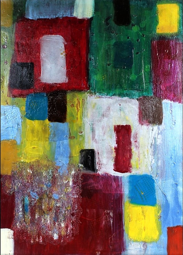 Sevgi ATAY — Tuval üzeri yağlı boya, 70 × 50 cm