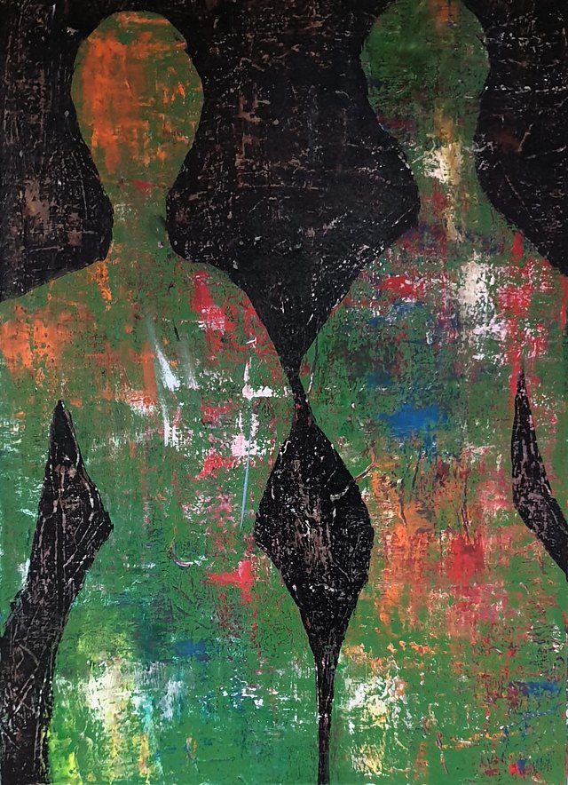 Sevgi ATAY — Tuval üzeri yağlı boya, 70 × 50 cm, 