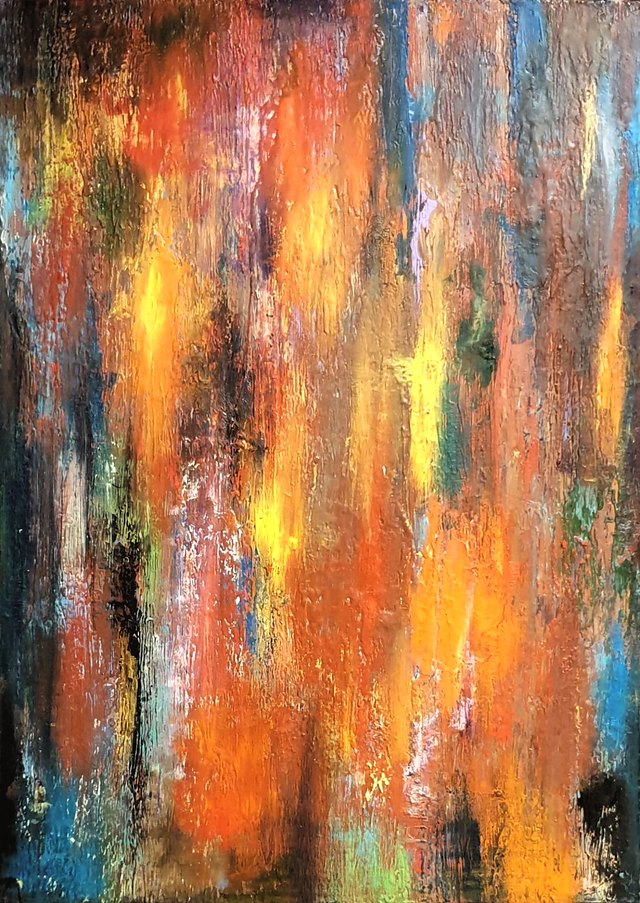 Sevgi ATAY — Tuval üzeri yağlı boya, 70 × 50 cm